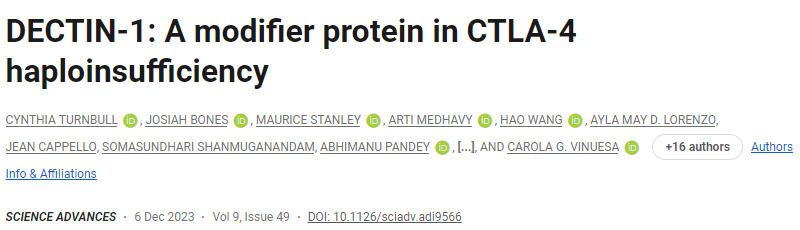 DECTIN-1:CTLA-4單倍充足性的修飾蛋白 DECTIN-1:CTLA-4單倍充足性的修飾蛋白