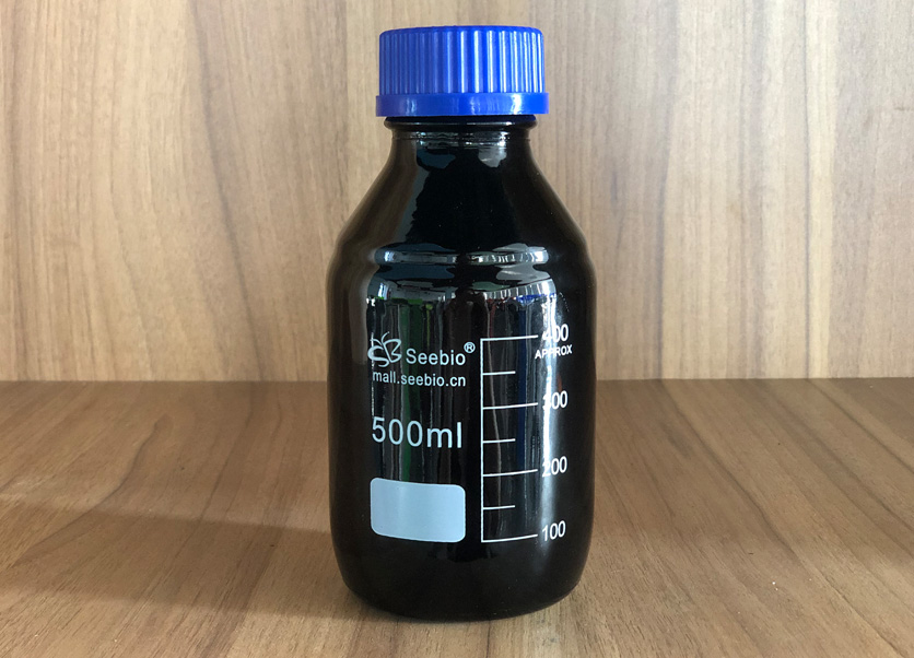藍蓋試劑瓶，棕色，500ml