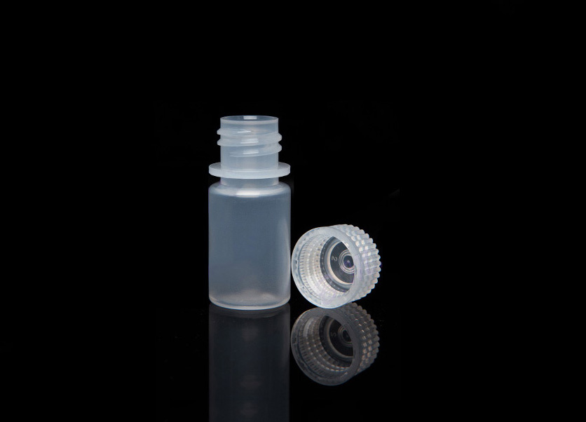 廣口試劑瓶，透明，15ml