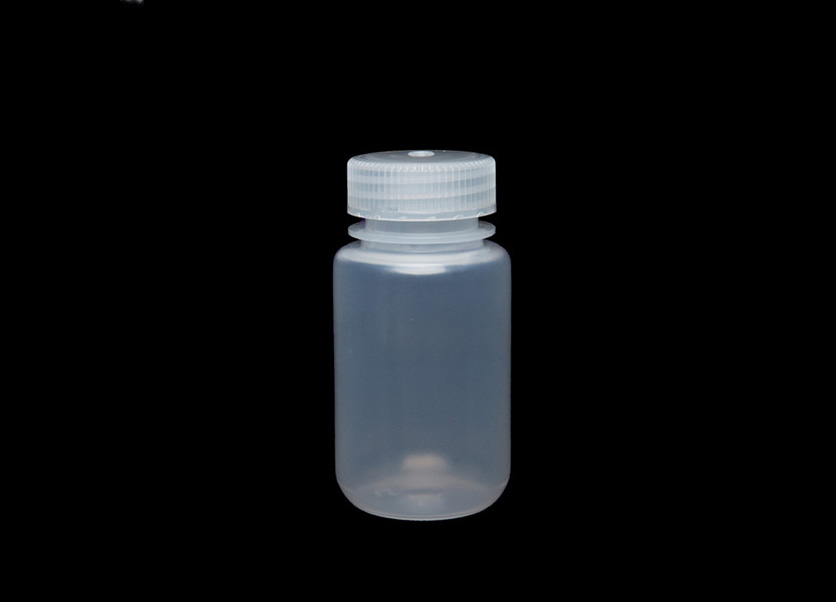 廣口試劑瓶，透明，125ml
