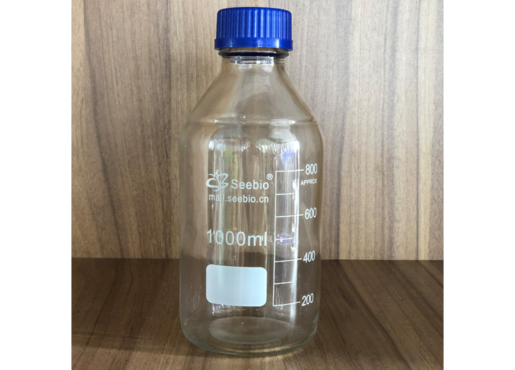 試劑瓶,藍蓋,本色瓶身,容積1000mL