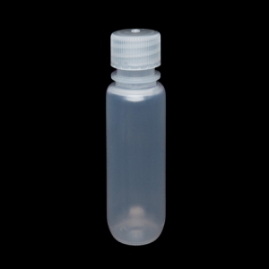 125ml 旋蓋廣口塑料瓶<瓶身本色白+半透明蓋>